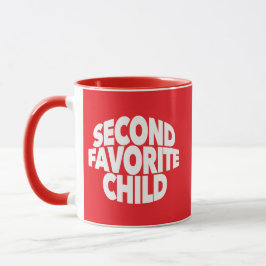 Caneca 2nd Second Favorite Child number one sibling sis