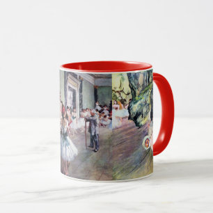 Caneca 3 Ballerinas diferentes por Edgar Degas