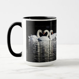Caneca 3 Cisnes e Reflexões