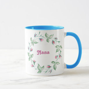 Caneca 3 florais Nana