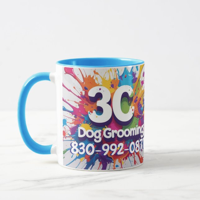 Caneca 3C Dog Grooming (Esquerda)