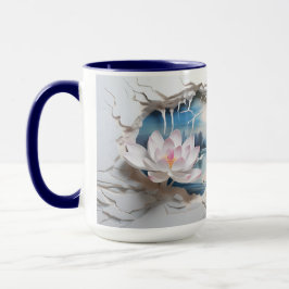 Caneca 3D Paisagem Mug Wrap Sublimação