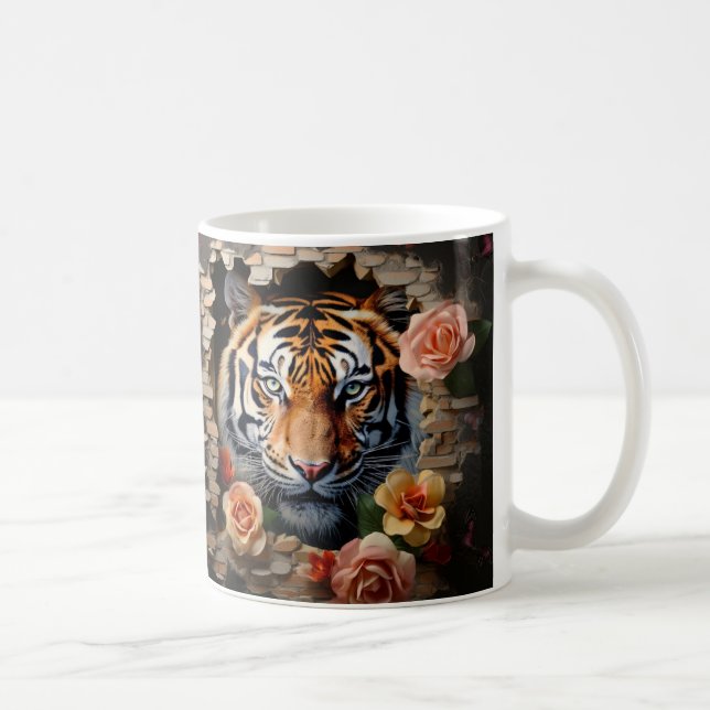 Caneca 3D Tigre (Direita)
