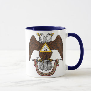 Caneca 3ò Rito escocês Brown Eagle do grau