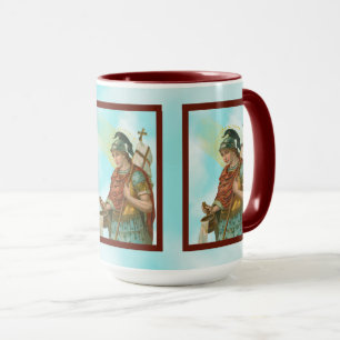 Caneca 3xSt Florian com Balde (Céu Claro; M19) 15 oz.