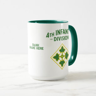 Caneca 4ª Divisão de Infantaria Personalizável