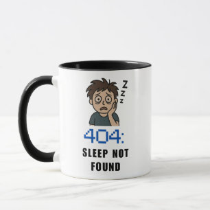 Caneca 404 Sono Não Encontrado