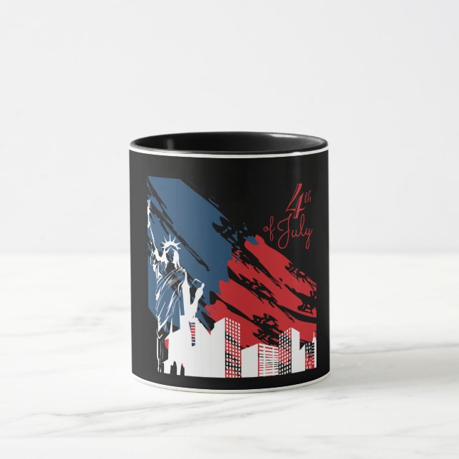Caneca 4 de julho Mug (Centro)