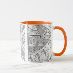 Caneca 4 de Shaun Oster AKA Doublehead