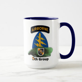 Caneca 5º Grupo de Forças Especiais Boinas Verdes SFG SF