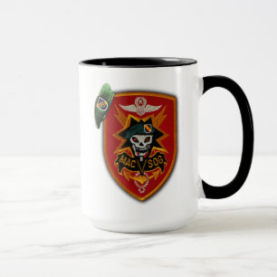 Caneca 5º Grupo de Forças Especiais Veteranos MACVSOG LRR
