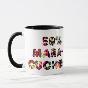 Caneca 50% Maracucho – Desenho Folclórico de Marac