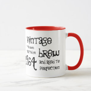 Caneca 50th Fermentação do vintage do aniversário ou