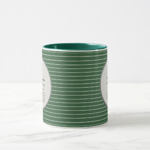 Caneca 55.º Aniversário da Ordenação EMERALD - QUALQU