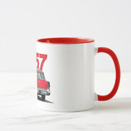Caneca "57 Carroçaria da estação Buick.