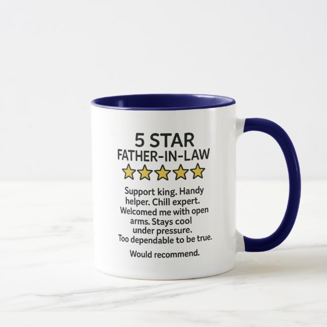 Caneca 5 Estrelas do sogro (Direita)