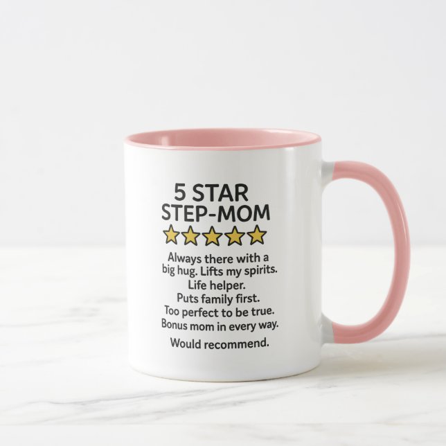 Caneca 5 Star Step Mãe (Direita)