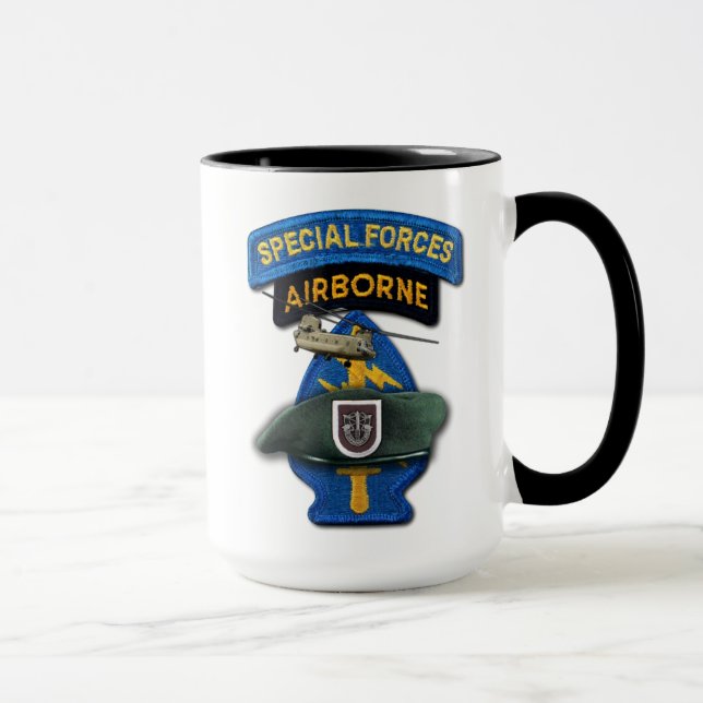 Caneca 5o Veterinários dos veteranos das forças especiais (Direita)