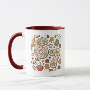 Caneca 67 Biscoito de Gengibre Engraçado 6 7 Seis Sete Fe