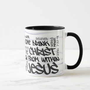 Caneca 7:37 de John - água 41 branca