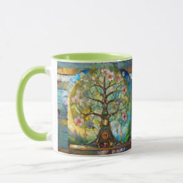 Caneca 7 Chakra Blossoming Tree Of Life