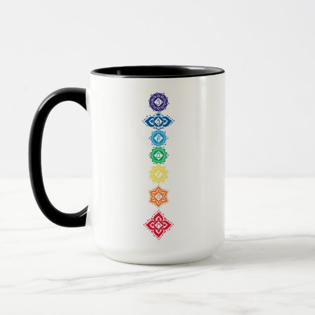 Caneca 7 Sete Chakras Energia (Esquerda)