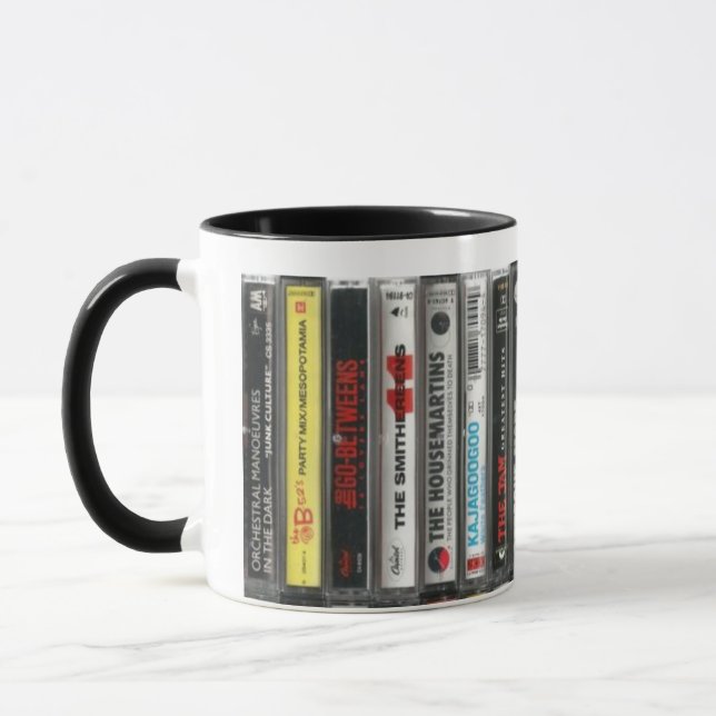 Caneca 80's Alt rock Cassette Mug (Esquerda)