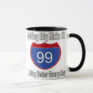 Caneca 99.o aniversário da rota 66
