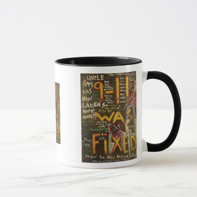 Caneca 9-11 foi consertado (preto)  (Direita)