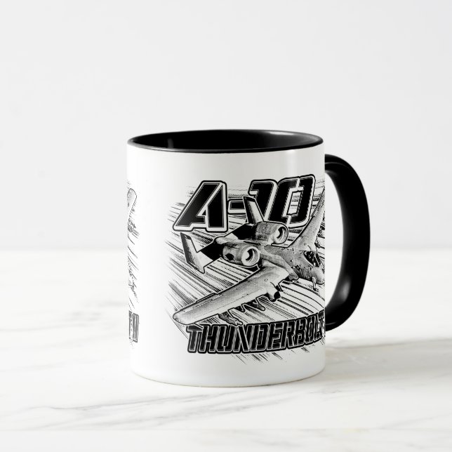 Caneca A-10 Thunderbolt II (Frente Esquerda)