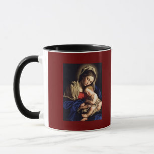 Caneca a-1 madonna e caneca-criança