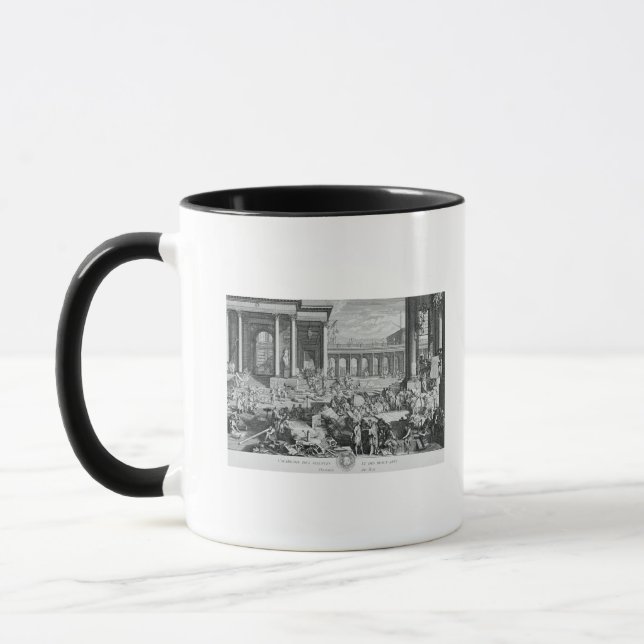 Caneca A Academia das Ciências e as belas artes (Esquerda)