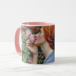 Caneca A Alma do Rosa, John William Waterhouse