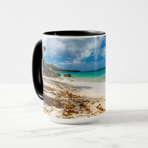 Caneca A Anse de Vista Costeira Turquesa não consegue Car