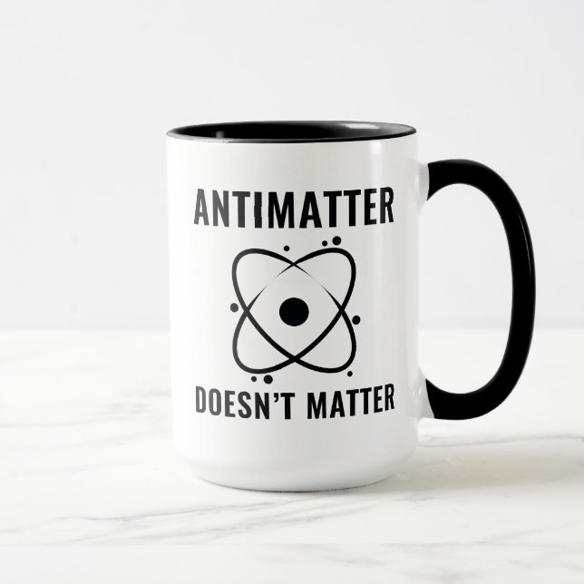 Caneca A antimatéria não importa (Direita)
