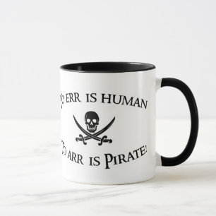 Caneca A Arr é o pirata!