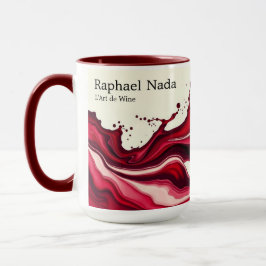 Caneca A Arte da Estética do Vinho Francês