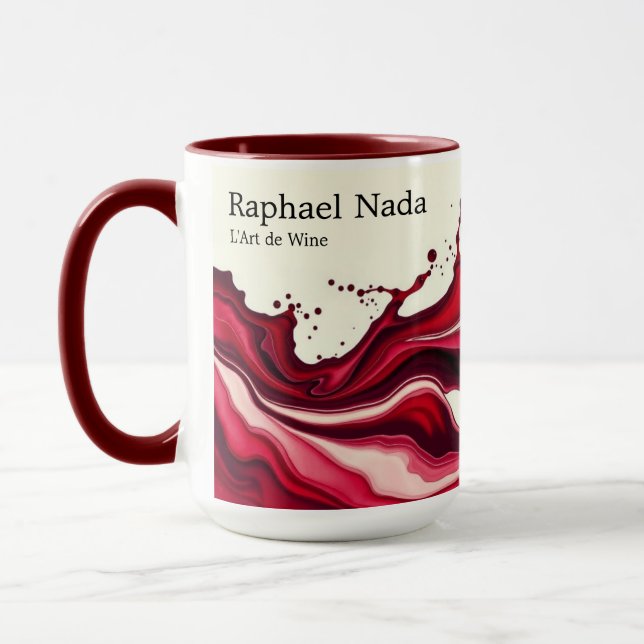 Caneca A Arte da Estética do Vinho Francês (Esquerda)