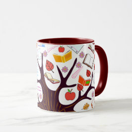 Caneca A Árvore Folha de Livro