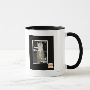 Caneca A barriga do Mah tem um feliz