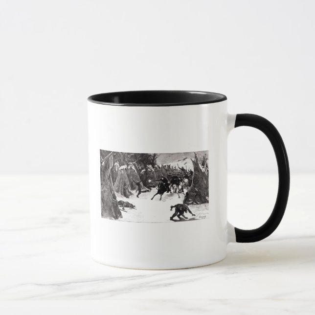 Caneca A batalha do Washita (Direita)