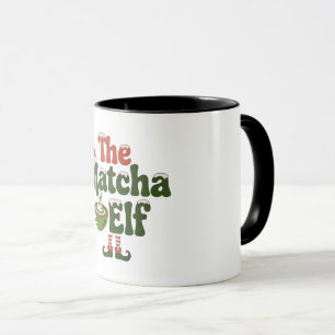 Caneca A Bebida Mágica de Natal do Elfo Matcha