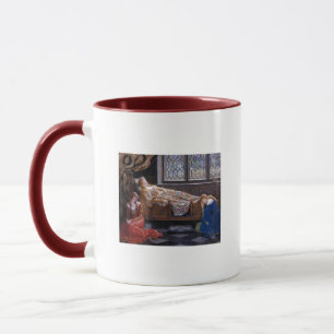 Caneca A Bela Adormecida, c. 1921 por John Collier