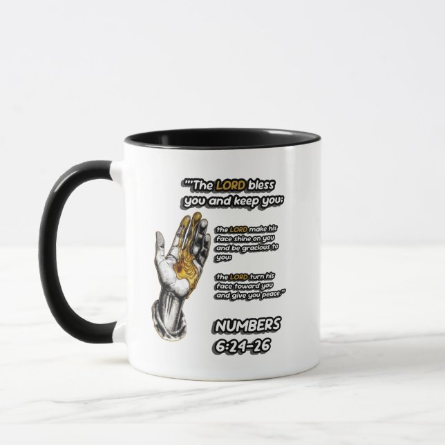 Caneca A Bênção - O SENHOR - Cristão (Esquerda)