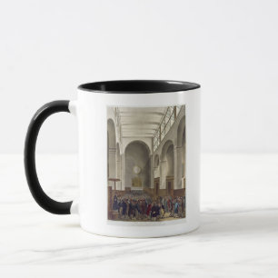 Caneca A bolsa de valores nova, pista de Bartholomew