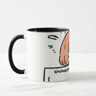 Caneca A bondade começa com um simples olá!