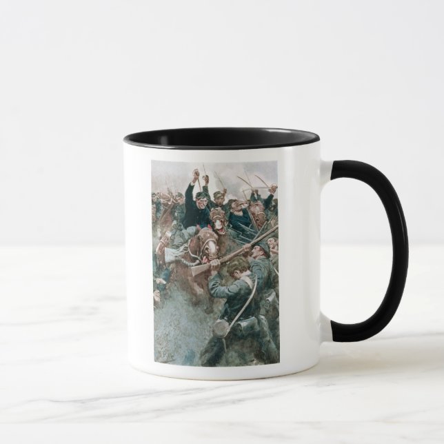 Caneca A brigada de Jackson que está como uma parede de (Direita)