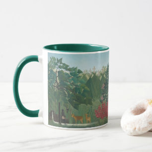 Caneca A Cachoeira de Henri Rousseau, Arte Fina Vintage