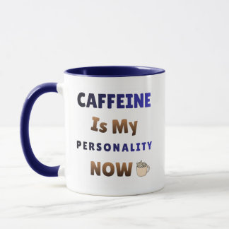 Caneca A Cafeína É Minha Personalidade | Caos do Café