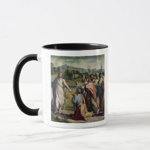 Caneca A carga do cristo a St Peter (desenhos animados